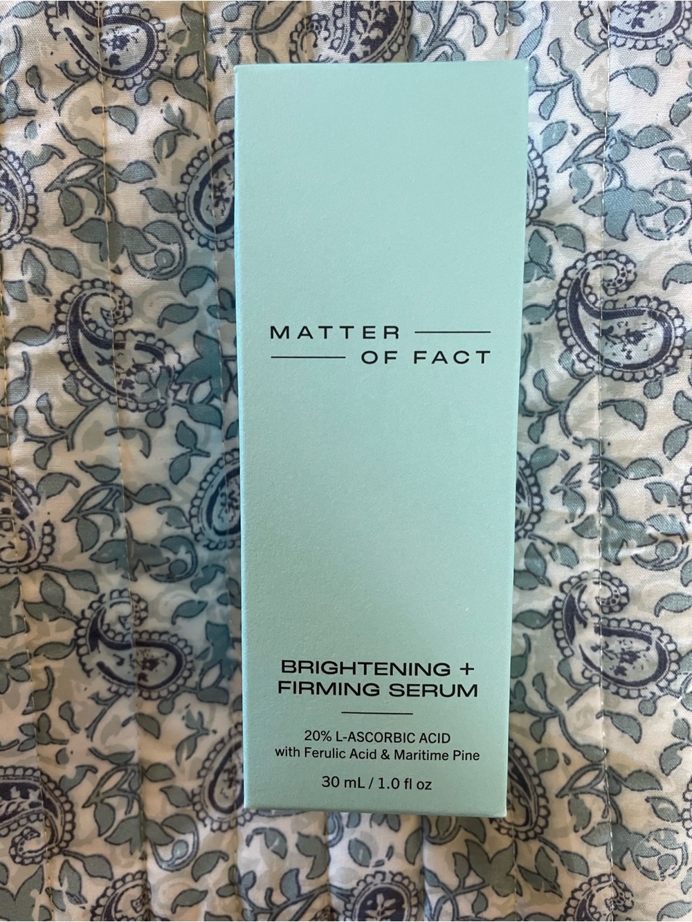 Brightening + Firming Serum — Aqua